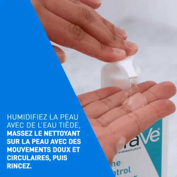 CeraVe Gel Moussant Anti-Imperfections | Peau Grasse à Tendance Acnéique | 236ml