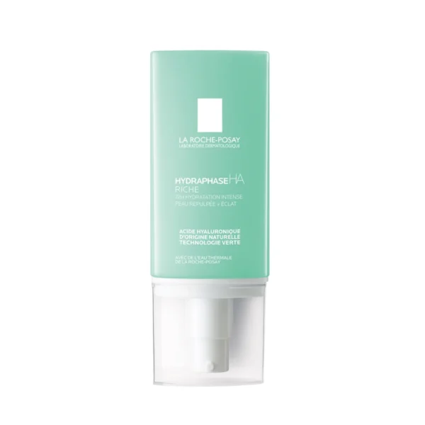 La Roche-Posay Hydraphase HA Riche Crème Hydratante 50ml - Hydratation intense pour peau sèche