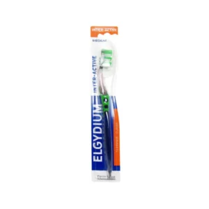 Elgydium B à D Interactive Dure MV : Brosse à Dents Ferme pour Nettoyage Optimal
