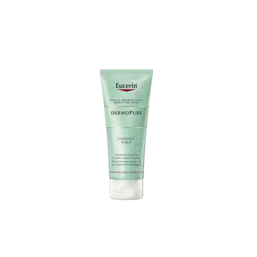 Eucerin Dermopurifyer Gommage 100 ml – Exfoliant pour peau nette et éclatante