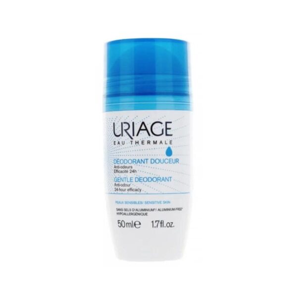 Uriage Déodorant Douceur 50 ml – Douceur et Protection pour Peaux Sensibles