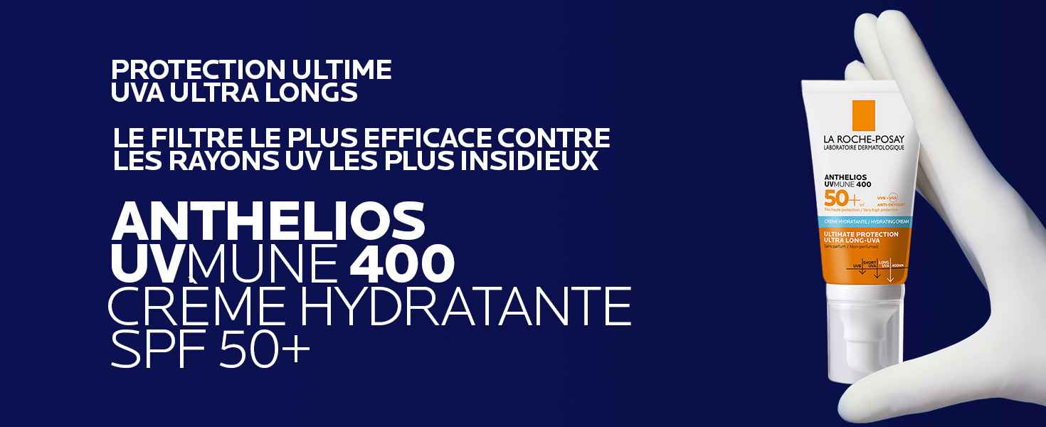 La Roche Posay ANTHELIOS UVMUNE 400CRÈME SOLAIRE SPF50+ | Peau sensible normales à sèches |50ml